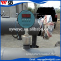 Mechanical stainless steel flange portable pig detector